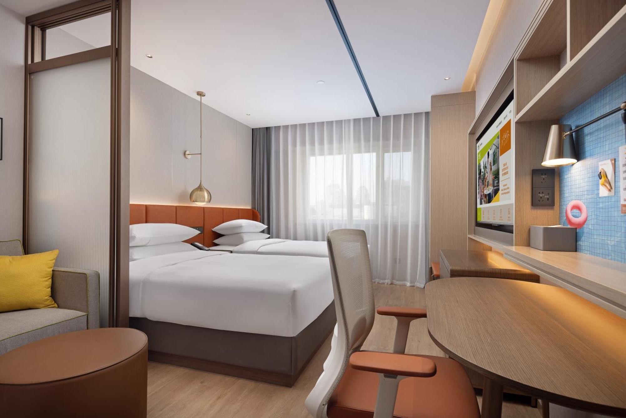 Home2 Suite By Hilton Harbin Central Street Экстерьер фото